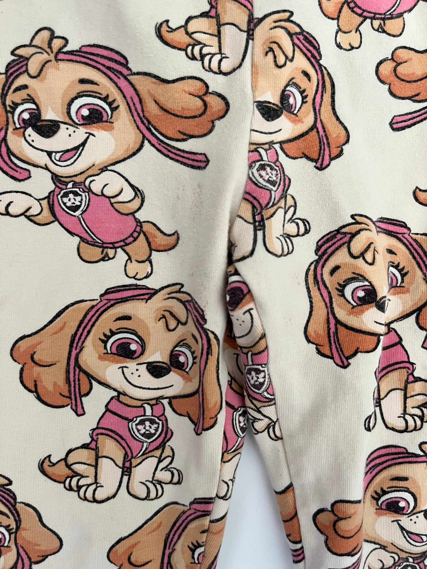 ZARA Beige Paw Patrol Leggings 3-4 Years