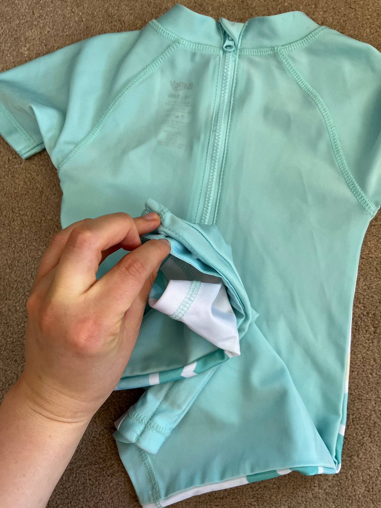 Bluey Character Rashguard Swimsuit 18-24m