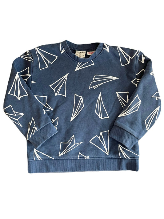 ZARA Paper Airplane Crewneck, 3-4 Years