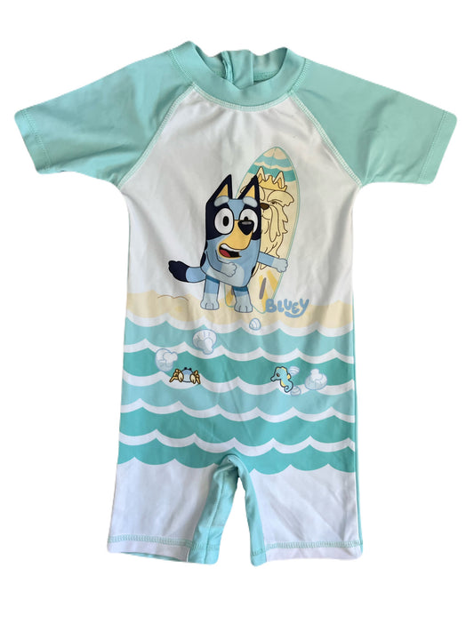 Bluey Character Rashguard Swimsuit 18-24m