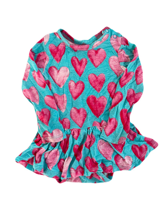 Posh Peanut Bamboo Twirl Dress 3-6m