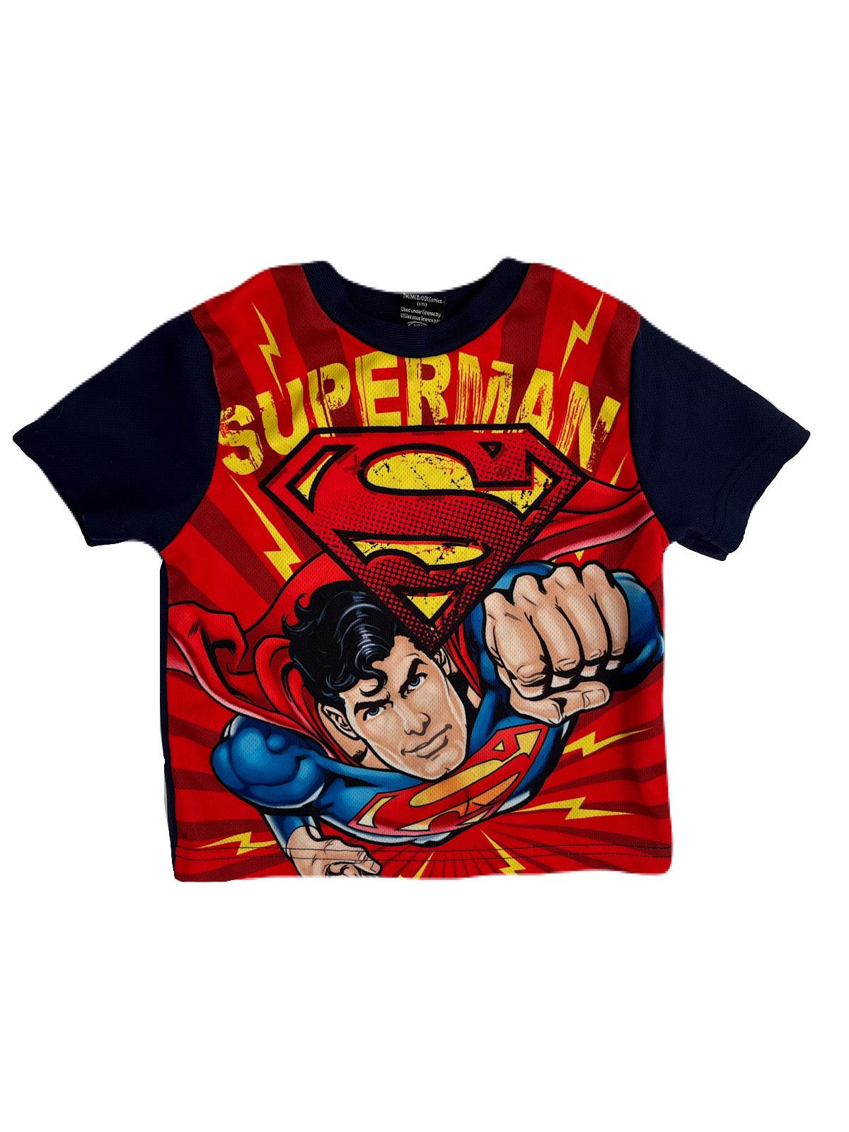 DC. Comics Athletic Superman T-Shirt 2T