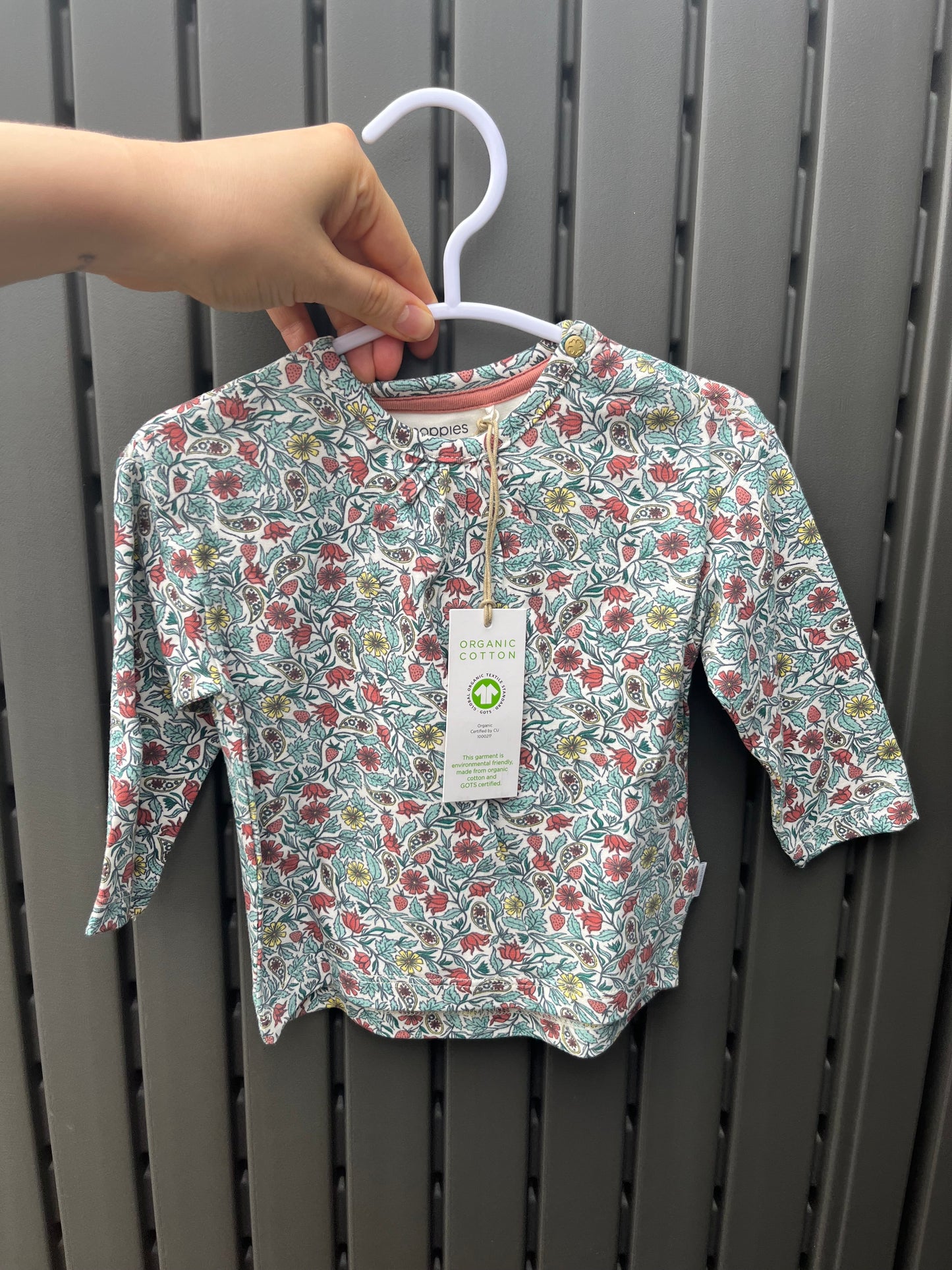 Noppies Floral Shirt 4-6m