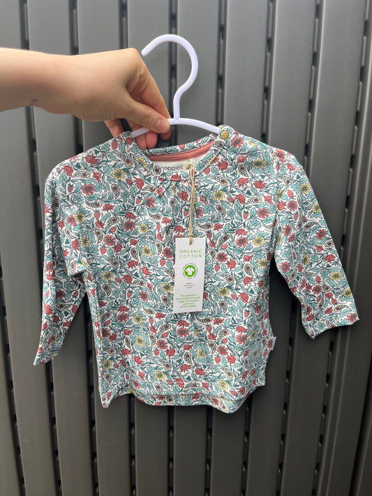 Noppies Floral Shirt 4-6m