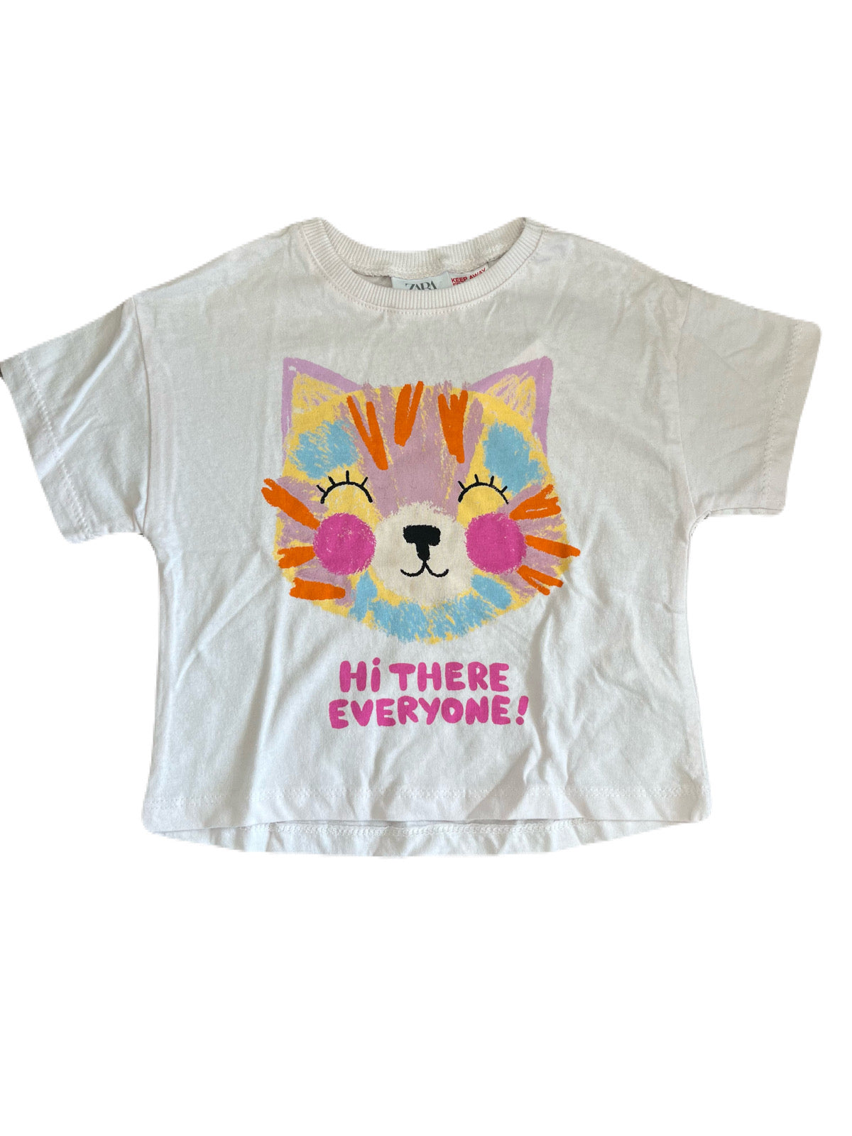 Zara Cat T-Shirt 12-18m