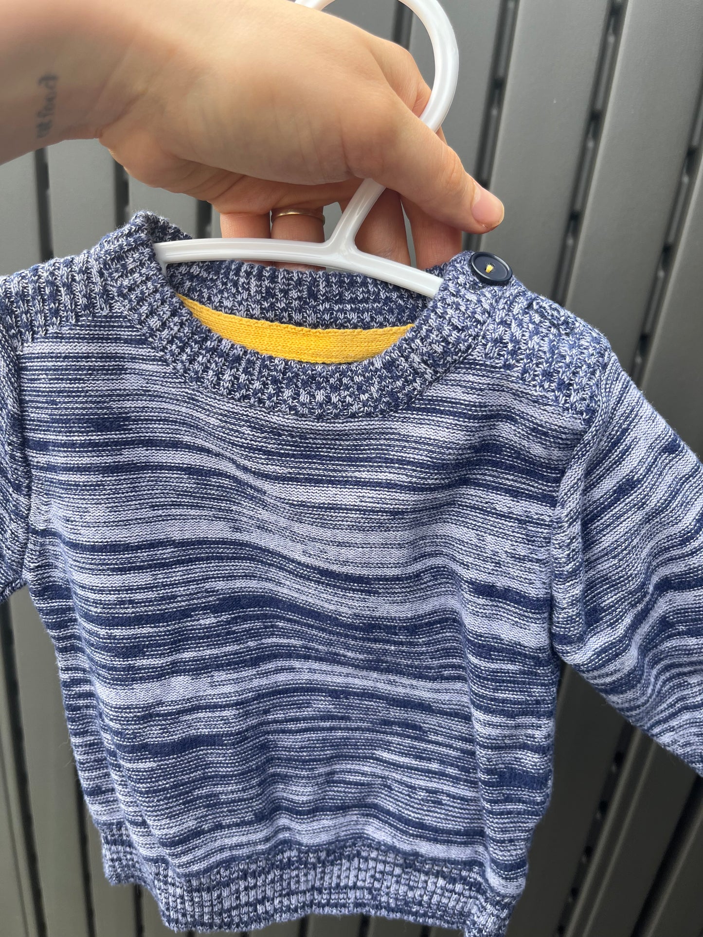 Duex Par Duex Knit Sweater 6m