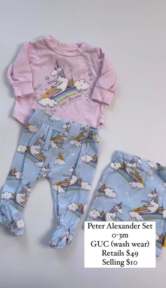 Peter Alexander Set 0-3m