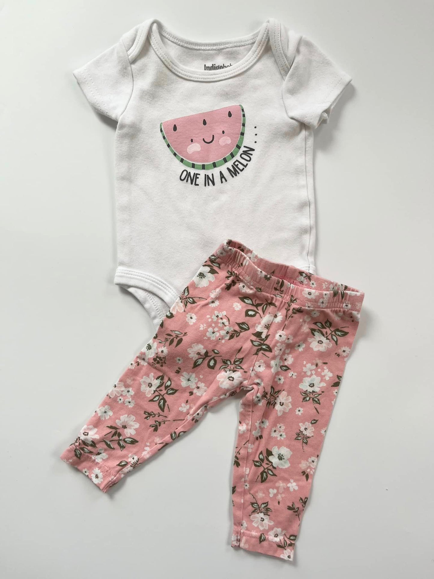 Indigo Oneise & Carters Leggings 3m