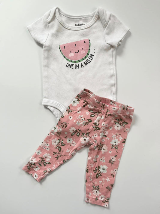Indigo Oneise & Carters Leggings 3m
