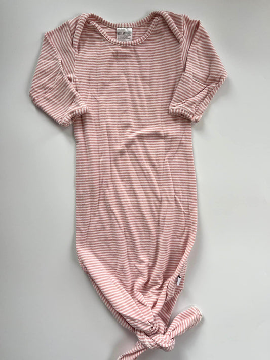 Modern Baby Bamboo Knotted Gown 0-3m