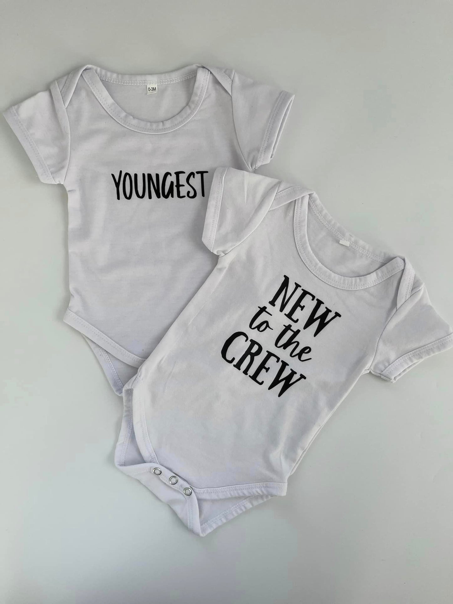 Onesies (0-3m and 3-6m)
