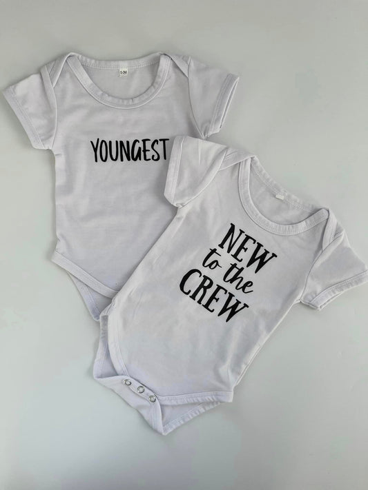 Onesies (0-3m and 3-6m)