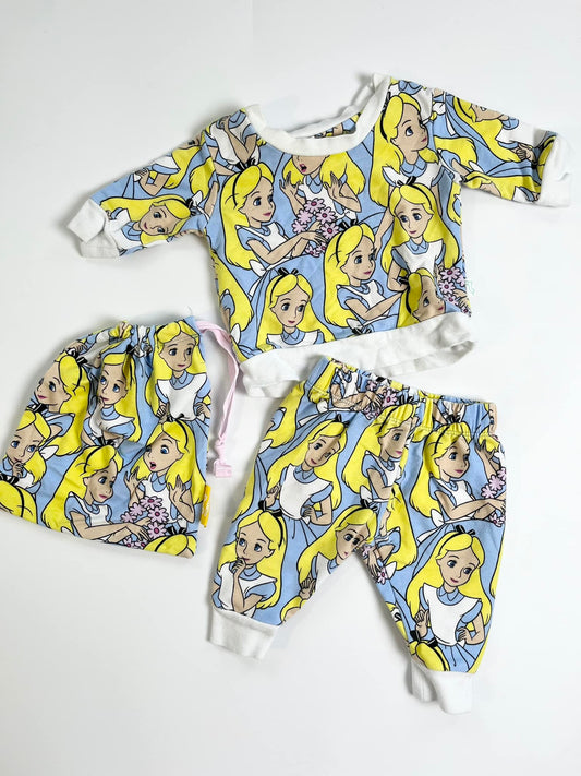 Peter Alexander Alice in Wonderland Set 0-3m