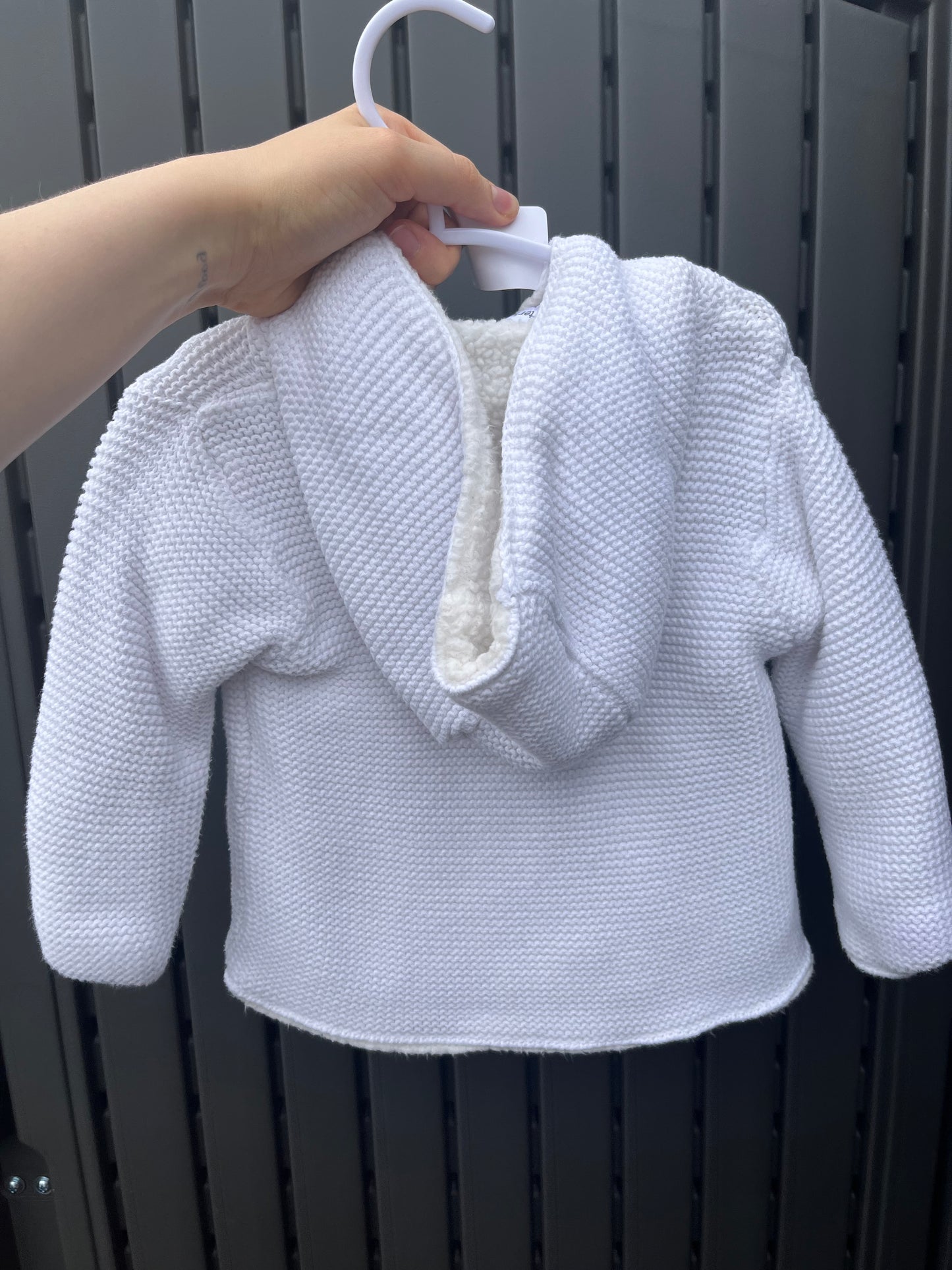 Carters Knit Fuzzy-Lined Sweater 18m