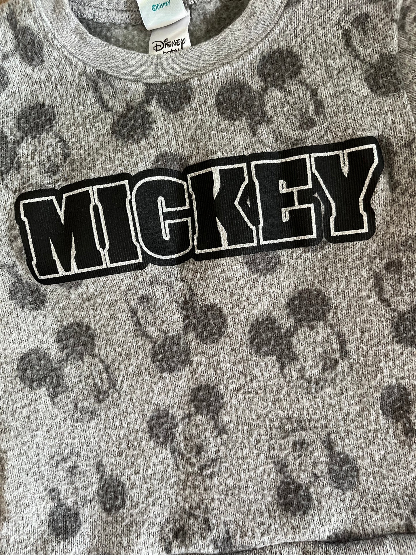 Disney Mickey Crewneck 12-18m