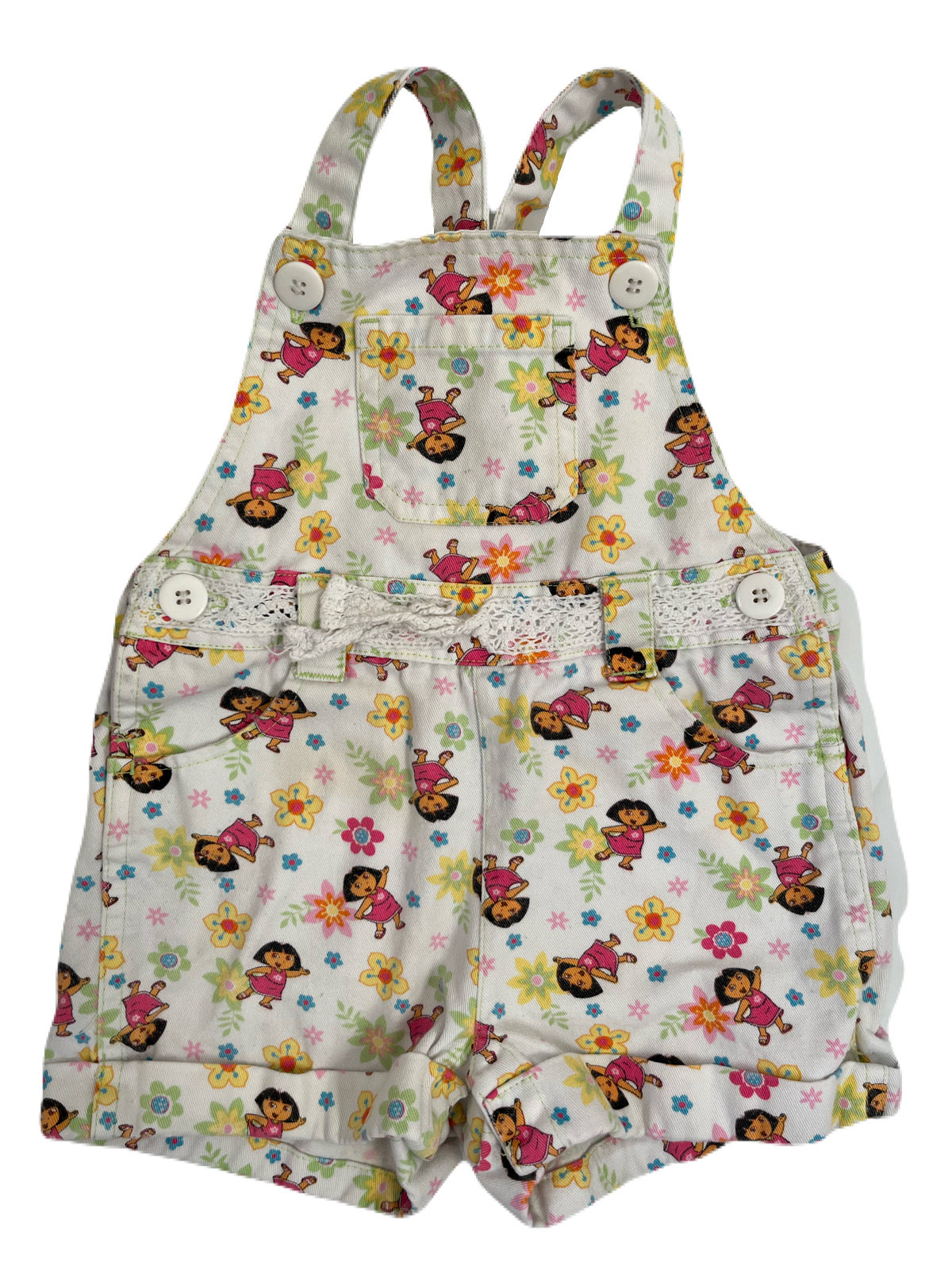 Nick Jr. Dora the Explorer Overalls 18m
