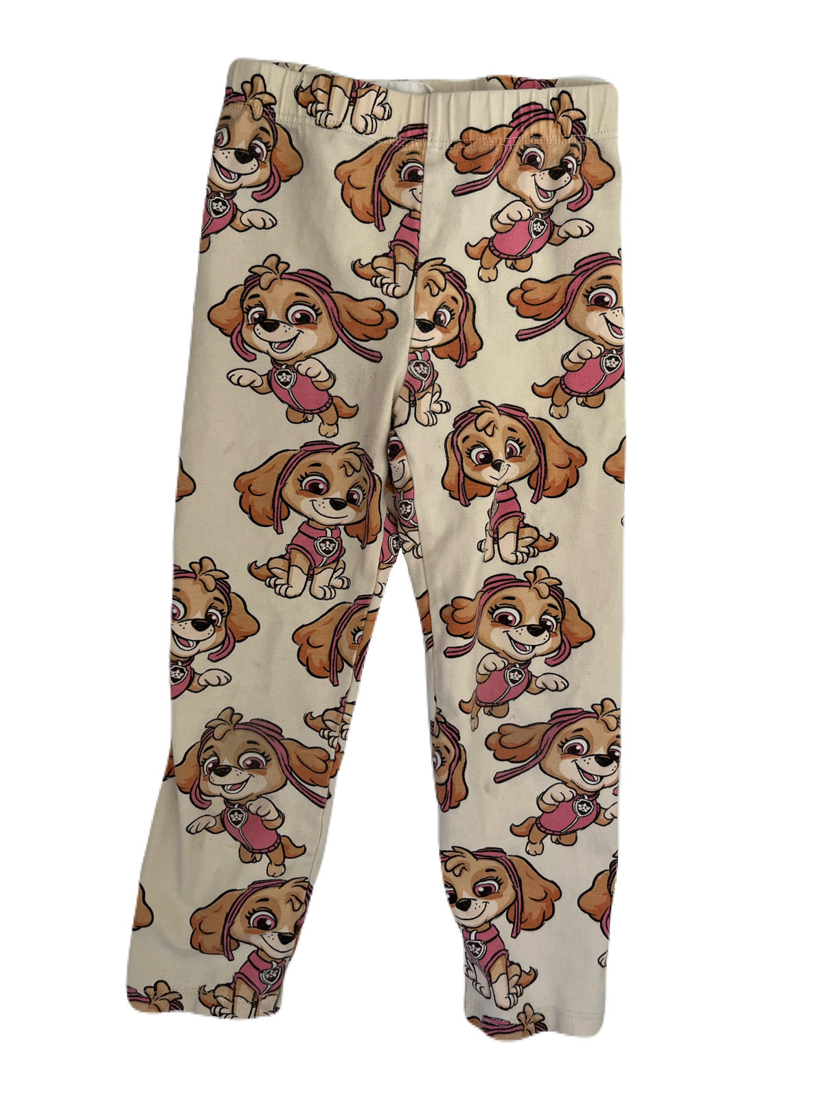 ZARA Beige Paw Patrol Leggings 3-4 Years