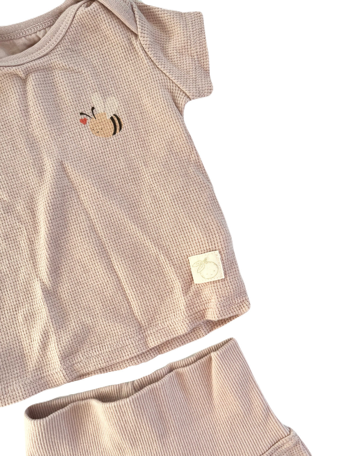 H&M Pink Bee Set 0-6m