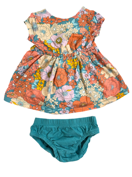 Carters Dress & Bloomers Set 3m