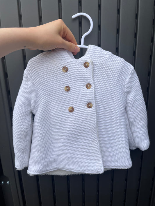 Carters Knit Fuzzy-Lined Sweater 18m