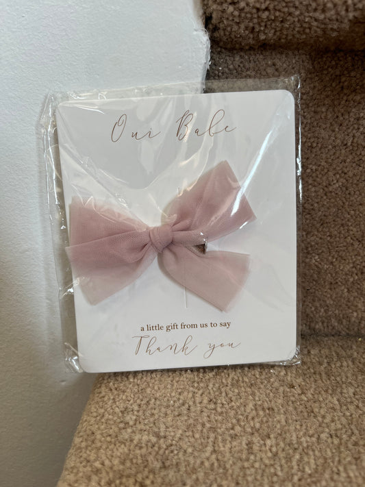 Oui Babe Bow Clip