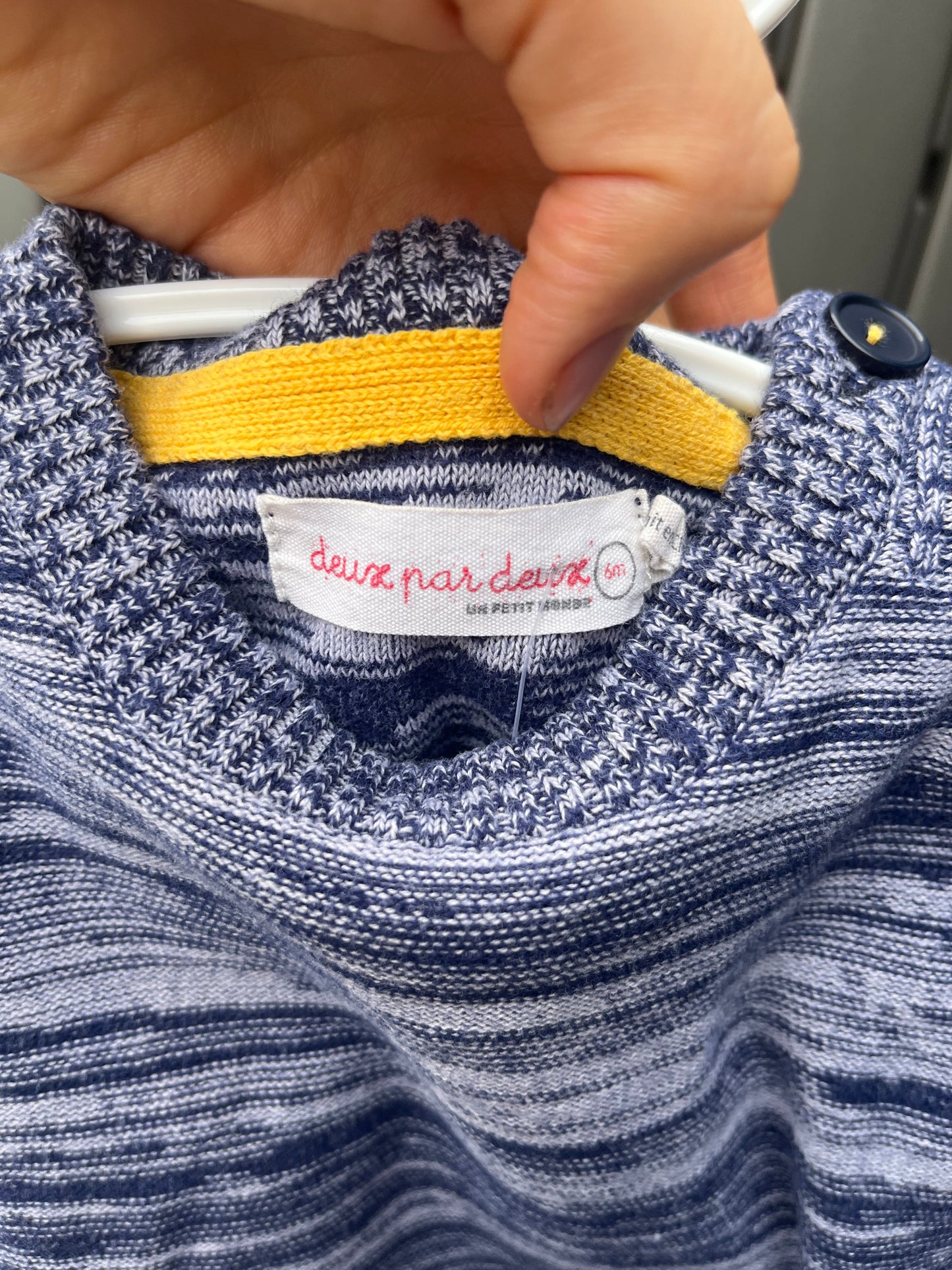 Duex Par Duex Knit Sweater 6m