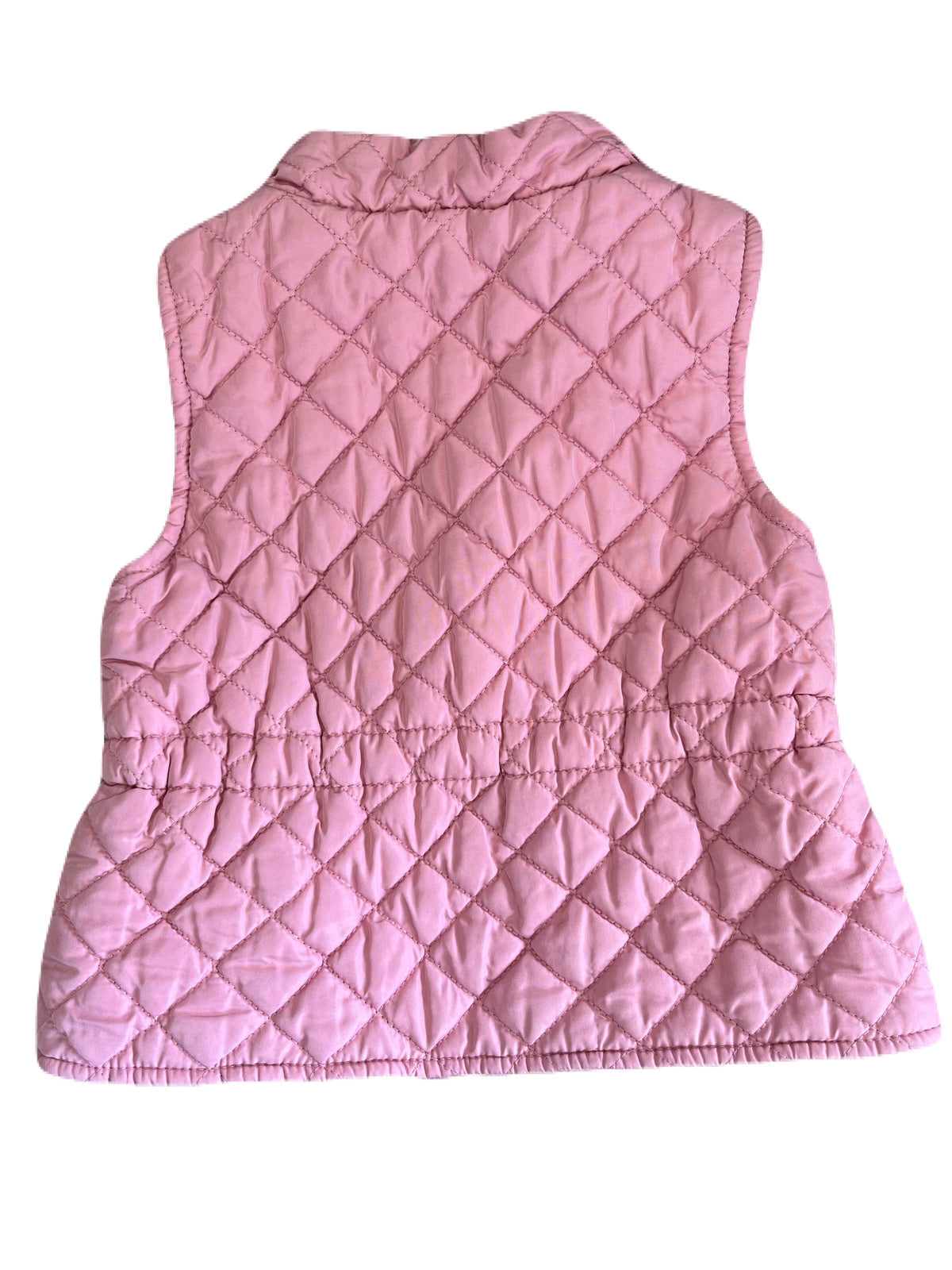 Old Navy Pink Quilted Vest 12-18m