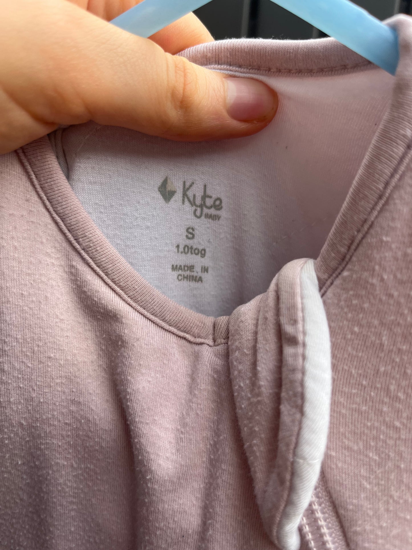 Kyte Pale Pink Bamboo Sleepsack - 1 Tog Small