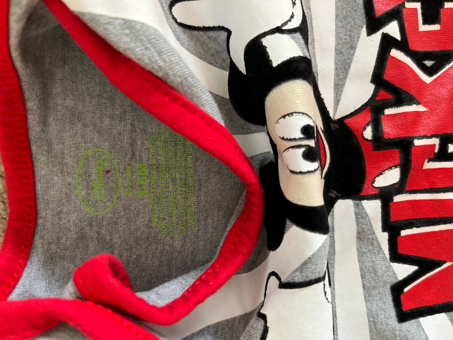 Disney Mickey Onesie 3-6m