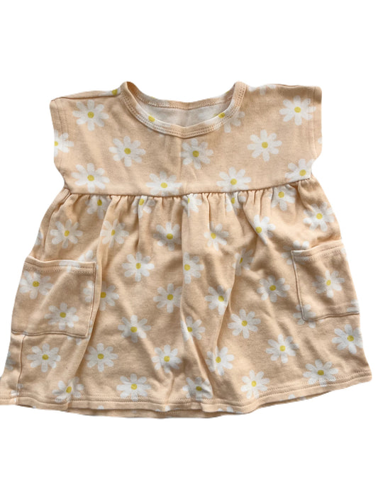 Indigo Baby Dress 6-12m
