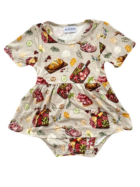 Char-CUTE-erie Bodysuit Twirl Dress