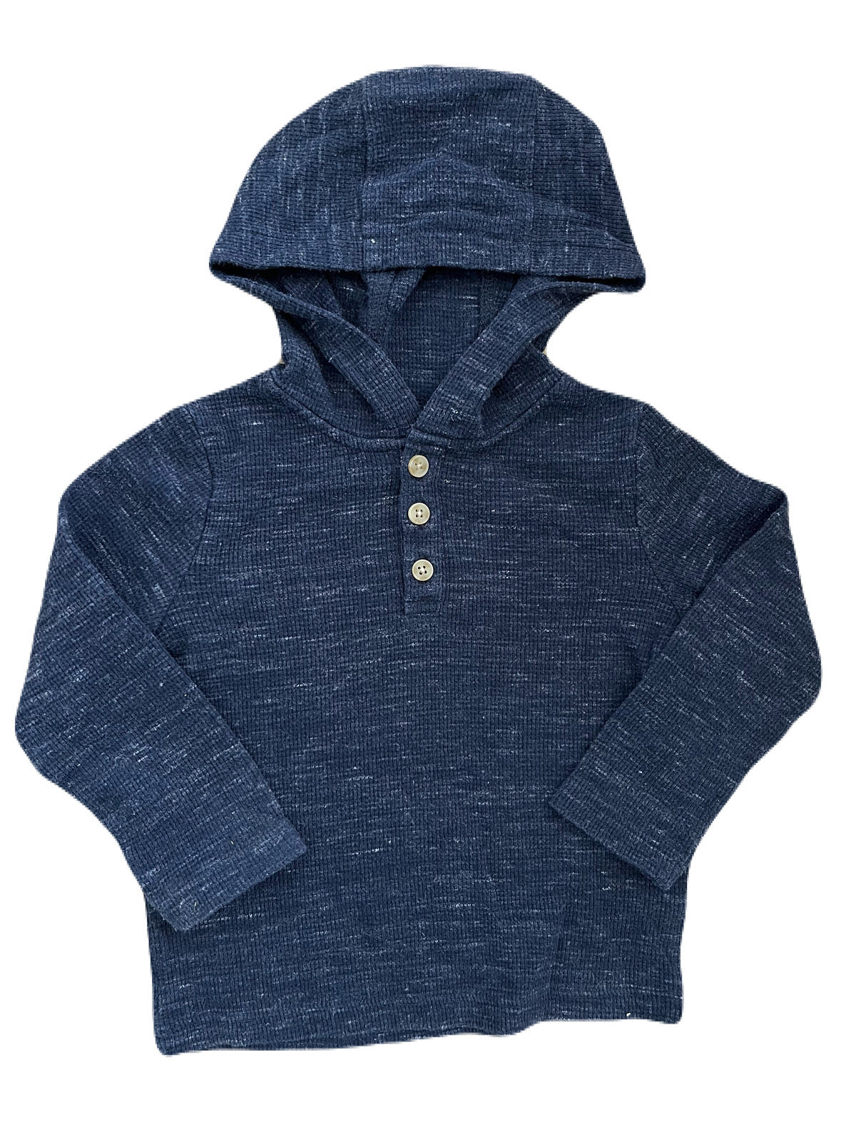 Andy & Evan Hooded Long Sleeve Shirt, 3T