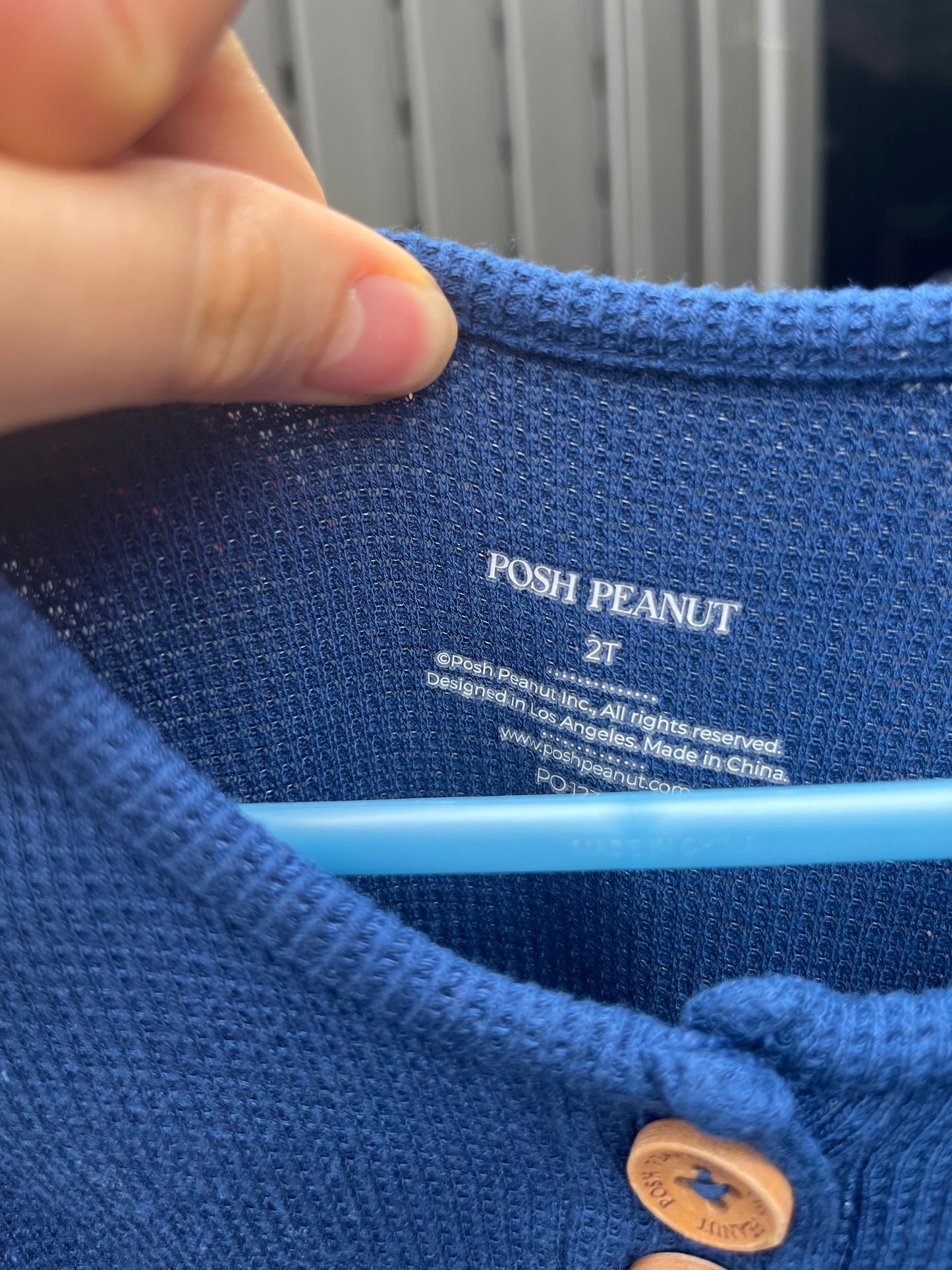 Posh Peanut Royal Blue Twirl Dress 2T