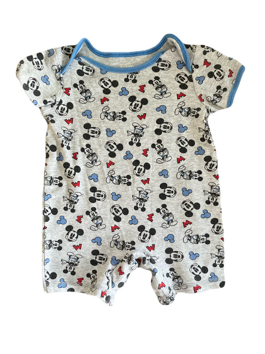 Disney Mickey Mouse Shortie Romper 18m