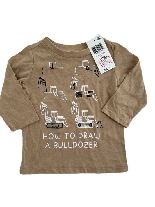 First Impressions Long-Sleeve Shirt 3-6m