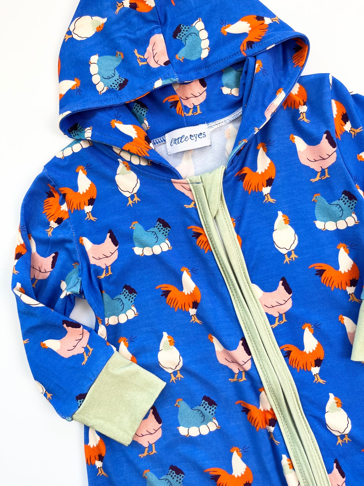 Chicken Coop Hooded Romper