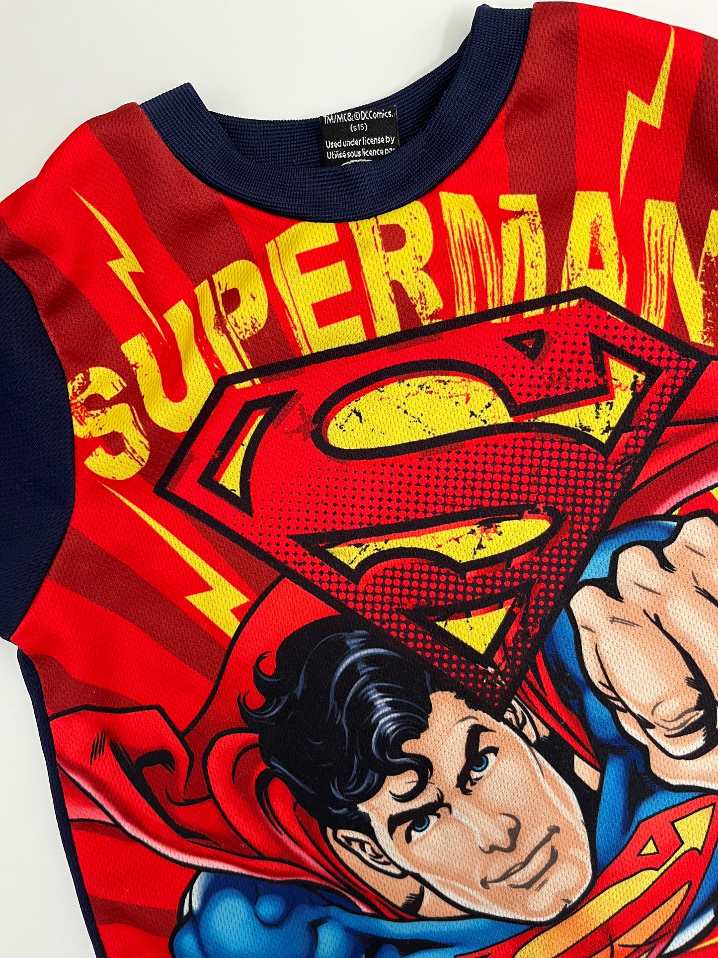 DC. Comics Athletic Superman T-Shirt 2T