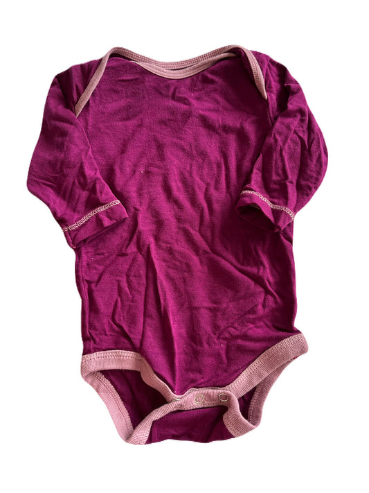 Kickee Pants Bamboo Purple Onesie 0-3m