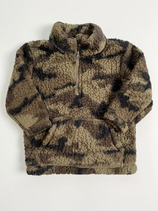 George Sherpa Camo Half-Zip 2T