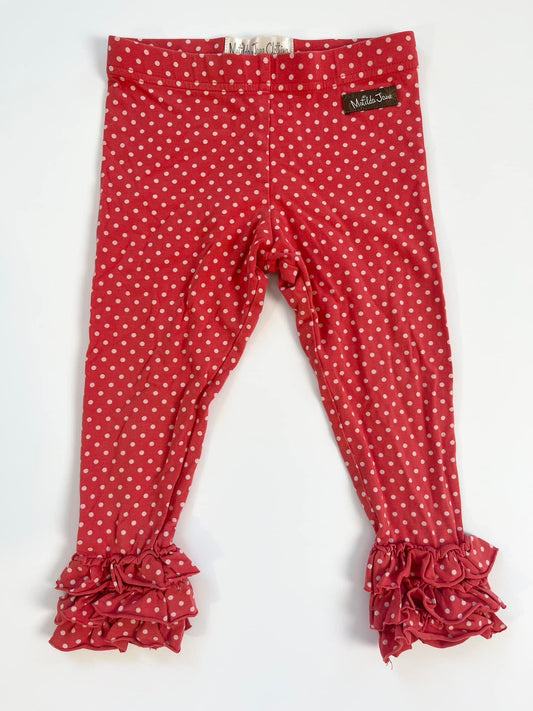 Matilda Jane Ruffle Leggings 2T