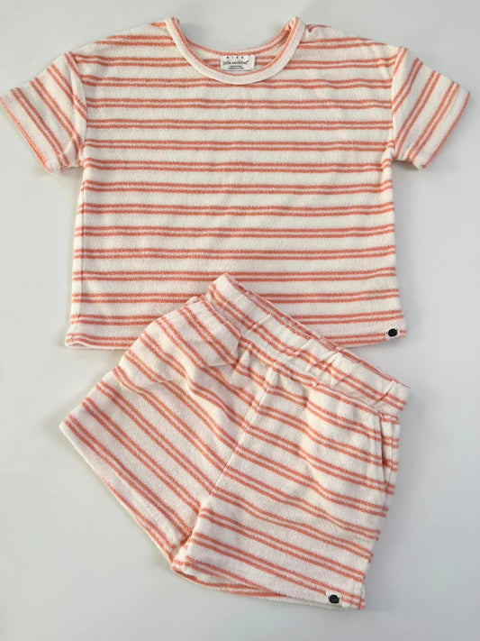 Rise Little Earthling Terry Shorts Set 18-24m