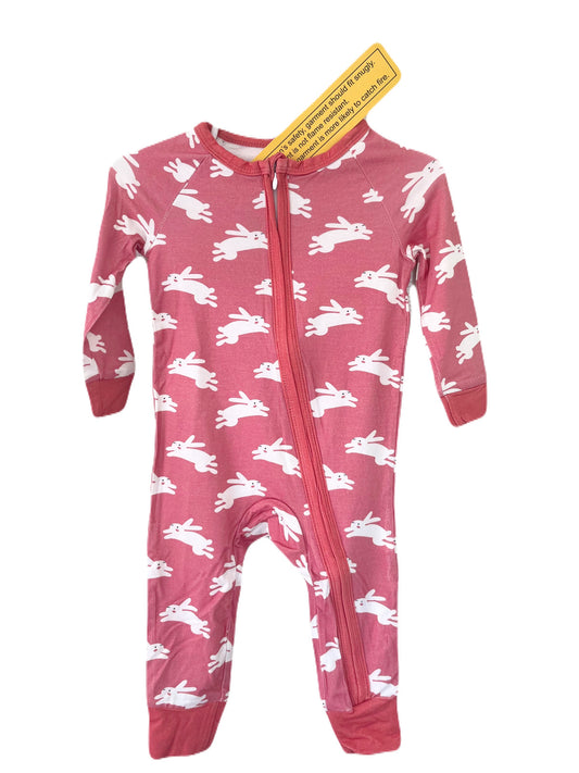 Bamboo Bunny Romper 6-9m