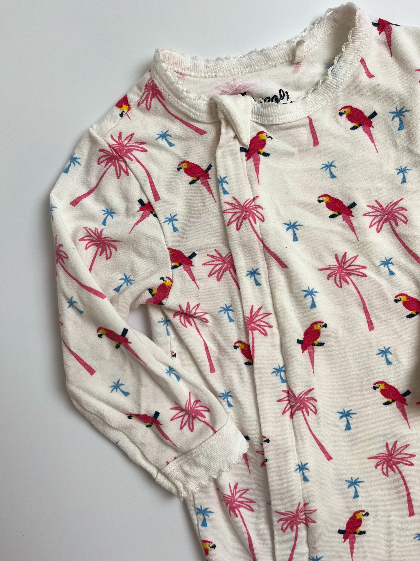 Coccoli Modal Parrot Footie Sleeper 12m
