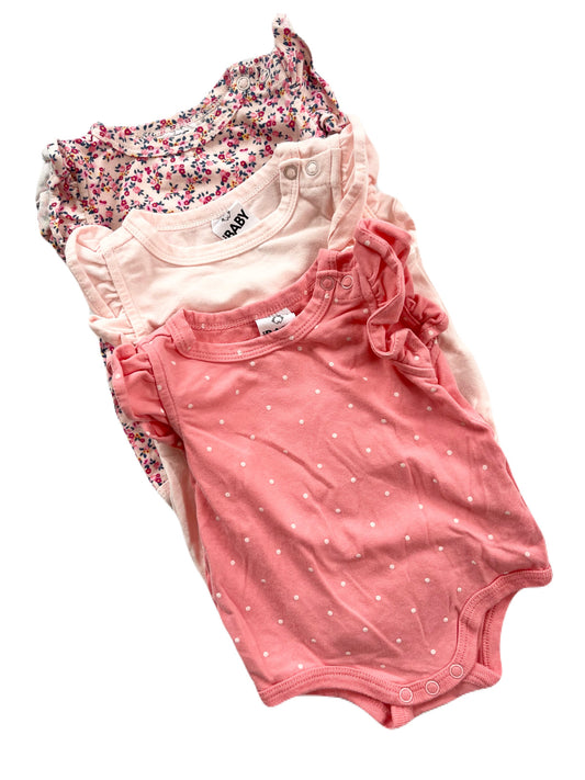 Cotton On Baby Onesies (Set of 3) 0-3m