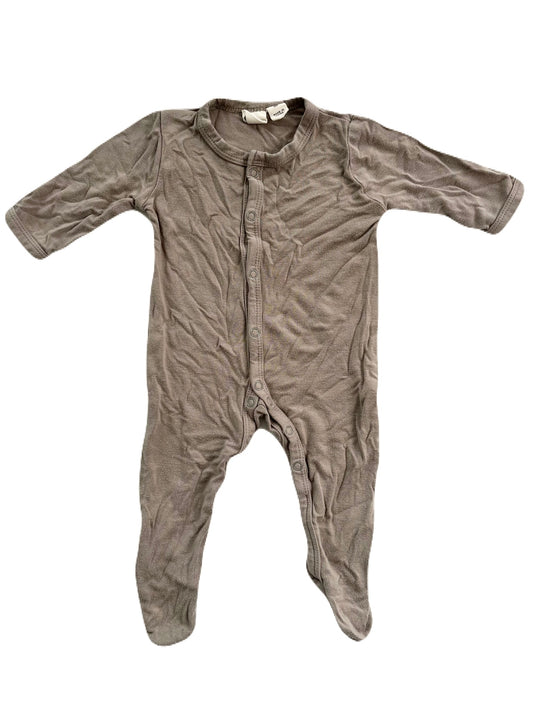 Kyte Bamboo Beige Snap Footie Newborn