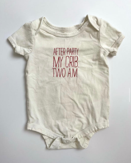 Indigo "After Party" Onesie 3-6m