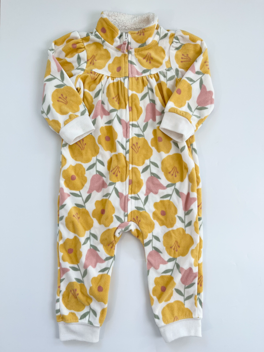 Carters Fleece Romper 18m