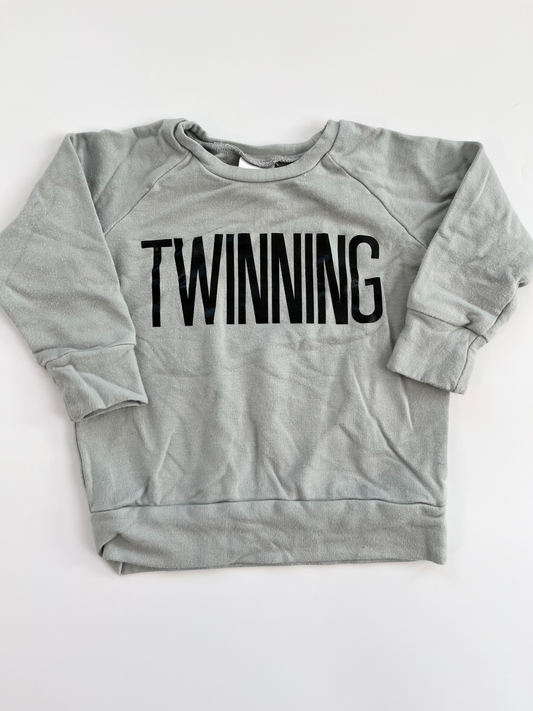 Posh & Cozy Bamboo Crewneck 6-12m