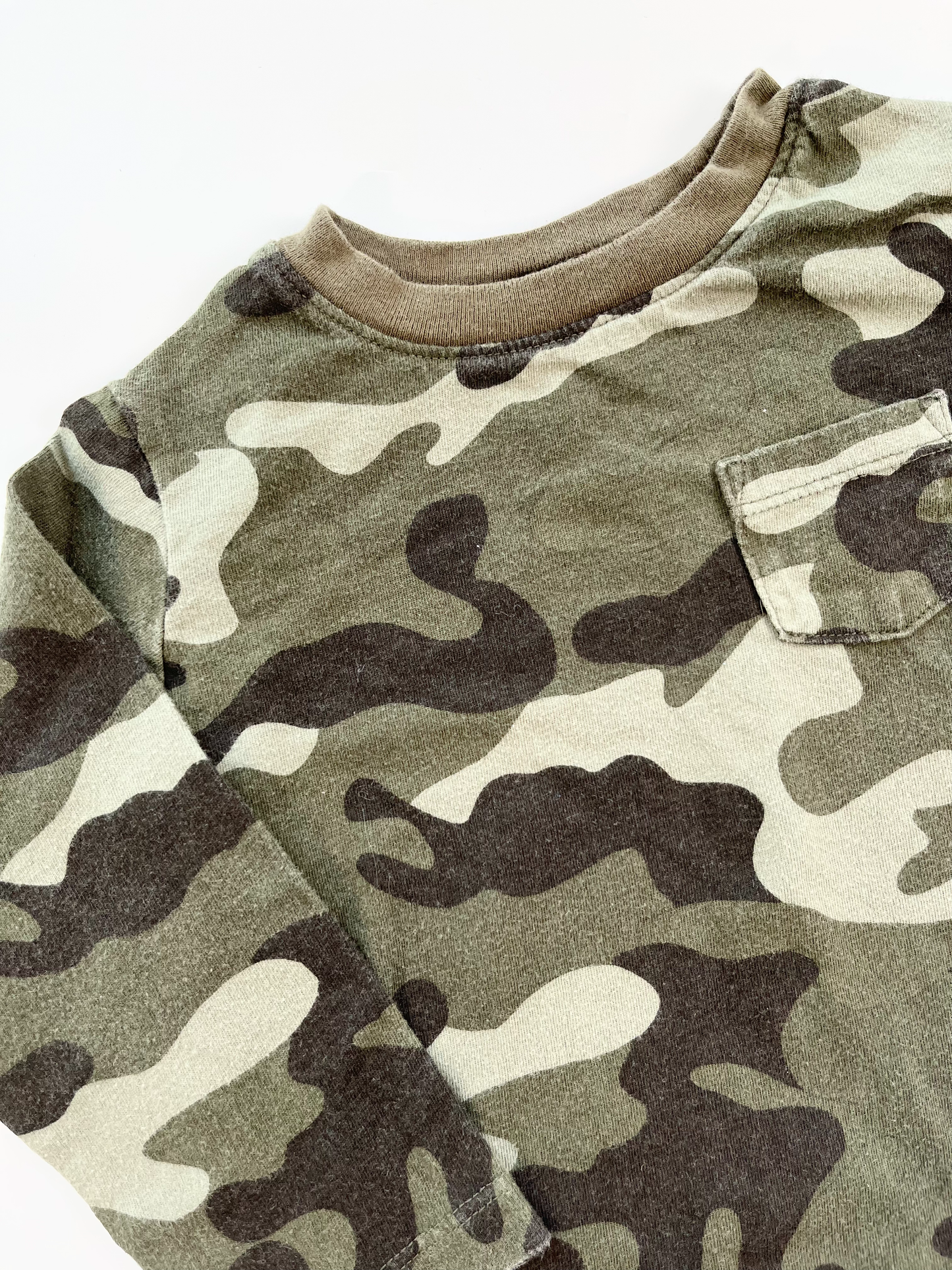 Gap Camo Long-Sleeve Shirt 18-24m