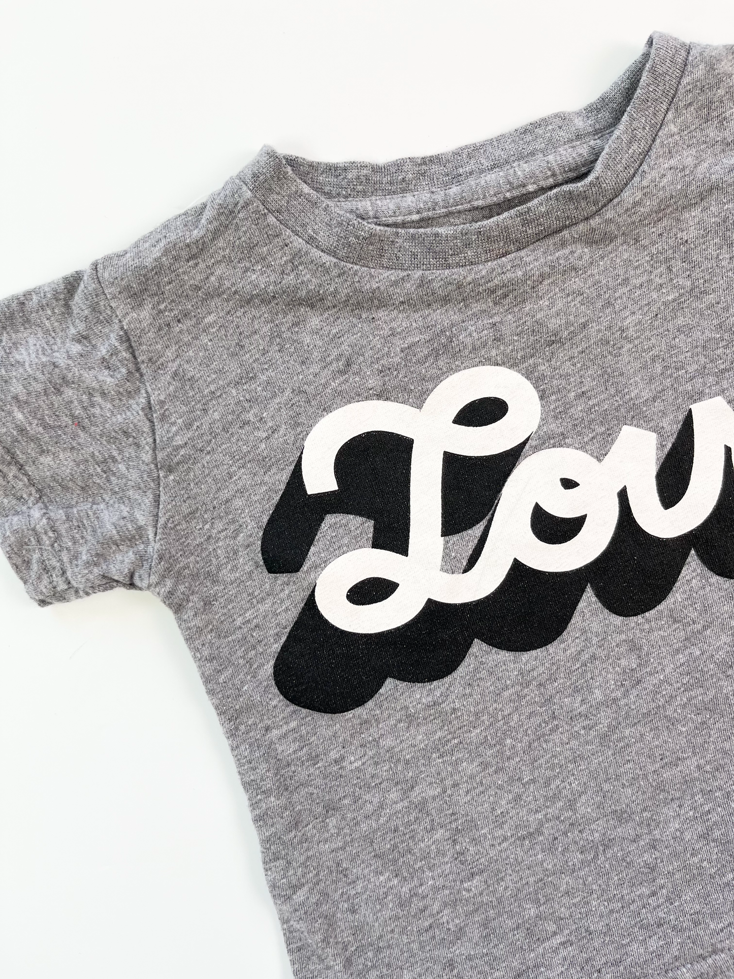 Whistle & Flute “Love” Bamboo T-Shirt 6-12m